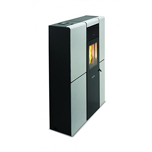 Estufa de la granulación canalizado Ravelli 8,0 kW Olivia Steel Flow