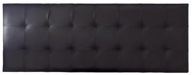 Romana Upholstered Headboard Size: Single, Colour: Brown