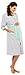 Zeta Ville Maternity - Women's Nursing Nightdress Robe Set Labour Hospital 190c (Grey Melange, UK 16)
