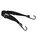 Produktbild SolUptanisu Motorrad Helm Gepäck Seil Versenkbare Elastic Gurt Gepäckspanner Spannseil Gummiband mit Haken für Auto, Motorrad, Fahrrad, Gepäck 60 cm, Schwarz