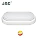 Produktbild 3er J&C® Zeitgenössig 18W 1300lm 4000K Naturweiß Elliptisch LED Innenbeleuchtung Wasserdicht Feuchtraumleuchte Staubdicht Korrosion IP56 PC 230*104*42MM Kellerleuchte Wannenleuchte Bad Deckenleuchten ersetzt 110 Watt Traditionelle-Licht