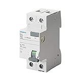 Frecuencia de empleo 50Hz Siemens 5sv - Interruptor diferencial clase-ac 2 polos 63a 30ma 70mm