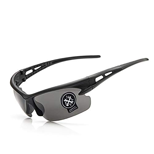 Preisvergleich Produktbild MaxAst Sportbrille Herren Motorrad Brille Selbsttönend Schutzbrille Rotlichtlampe Schwarz