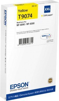 Epson C13T907440 Tintenpatrone, WF-6xxx, XXL, gelb