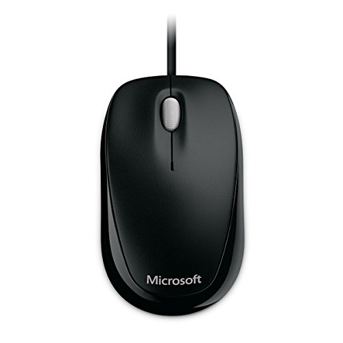 Microsoft U81-00083 Compact Optical Maus 500 USB schwarz - 2