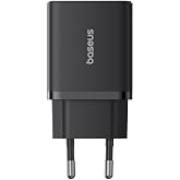 Baseus Cube C+U 20W Şarj Cihazı-Siyah