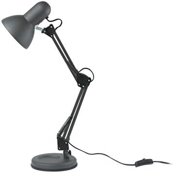 Leitmotiv lamp Table Lighting, Steel, E27 (Edison Screw), 25 W, Black