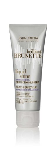 John Frieda Brilliant Brunette Liquid Shine Shine Shock Perfecting Glosser 75ml