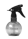 SIBEL PVC Ball water spray bottle - 340ml - Silver
