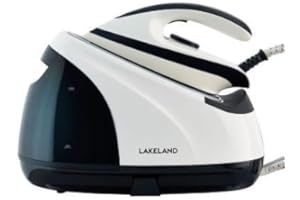 Lakeland Steam Generator Iron 1.8L Water Tank Fast Heating Inteligent Heat Chooses the Correct Temparature Anti-calc collector and Auto Shut off