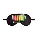 Produktbild Bobo 3D Printed Schlafbrille Sleep Shade Eye Shield, tragbare Tasche Silhouette und Licht komfortable Augenmaske für Männer und Frauen Reisen