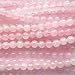 Produktbild Pretty Pebbles Perlen - 15 "Rosenquarz Edelstein Perlen rund 8mm
