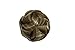 PLAITED PLAIT CLIP IN ON DOME HAIR EXTENSION BUN PIECE UPDO WEDDING JILL BUN (Medium, 10/613 Medium Golden Brown/Platinum Blonde)