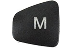 ZYNCUE 1 botón de volumen de audio M botón de plástico para volante Ford Escort Fiesta ST Ecosport 2013, negro