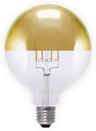 Segula LED E27 Globeform 8 W = 35 W gold (Ø x L) 125 mm x 180 mm EEK: A dimmbar, Filament 1 St.