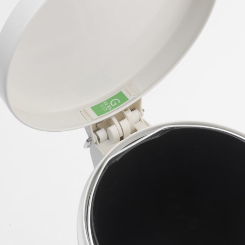 Brabantia 478741 Treteimer 30 L Silent mit Kunststoffeinsatz, weiß - 3