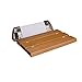 Produktbild Badezimmer Holz Anti-Rutsch-Bad Stuhl Wand-Klappstuhl Hocker ältere / schwangere Frauen / Behinderte ändern Schuhe Hocker Baden Safe Sitz Stuhl max. 150 kg