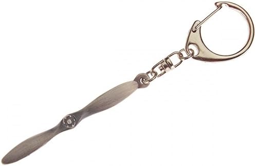 Clivedon Propeller Keyring - Pewter