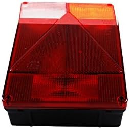 Radex The Registration Plate Back And mehrkammerleuchte 6800/10 Catadioptres Mounting to Right (Red)