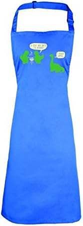 123t Dinosaur BBQ (ROYAL) APRON