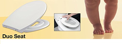 Kinder Familien WC Sitz ,Absenkautomatik, abnehmbar zur Reinigung , Softclose - 3