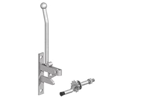 Gatemate Heavy Duty Hunting Type Self Locking Gate Catch Kit