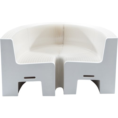 Preisvergleich Produktbild FlexibleLove Designerbank / bis zu 16 Personen / weiß