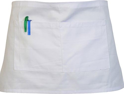 Absolute Apparel Kitchen & Workwear Waist Apron With Large Patch Pocket