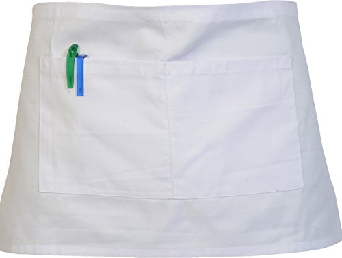 Absolute Apparel Kitchen & Workwear Waist Apron With Large Patch Pocket