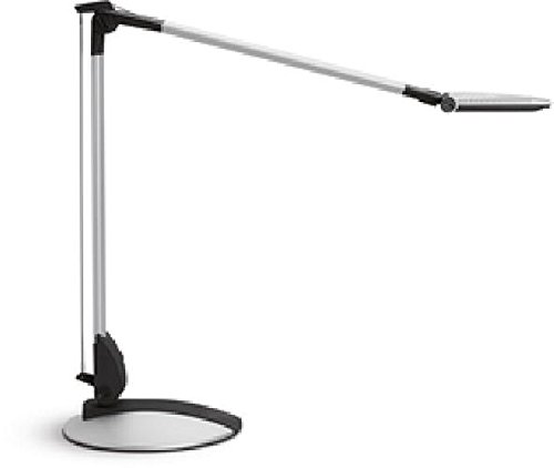 Preisvergleich Produktbild Tischleuchte LED MAULoptimus silber, Energieeffizienzklasse A, Standfuß