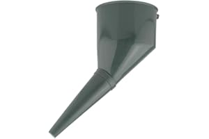 AP SUPPLIES Fuel Funnel with Fine Mesh Filter and Handle for Easy Refilling - Thick Plastic Fuel Funnel for Petrol, Diesel, Oil, Ad-blue, Water, Screen Wash (Grey)