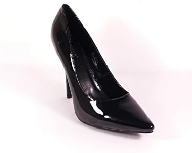 Ladies Mens Unisex Stiletto Heel Court Shoes High Heel Big Size Fetish Evening Party Pump Shoes (UK 11, Black)