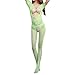 Produktbild TianWlio Dessous Damen Schlafanzug Unterwäsche Negligees Weihnachten Bodysuit mit Offenem Schritt Body Stocking Nachtwäsche Dessous Unterwäsche Grün