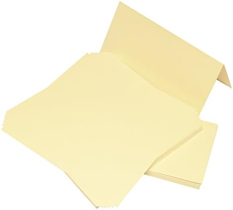 Craft UK 265 DL Card and Envelope pack of 50 - Ivory