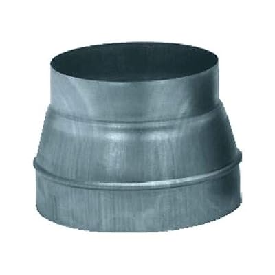 Unelvent reduction conduit conique galvanisé diamètre 160/125mm