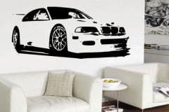 Preisvergleich Produktbild Wandtattoo Auto BMW M3