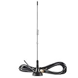 funkgeräte test Impedanz: 50 OHM Moligh doll Ut-106Uv SMA M？nnliche Mobile Dual Frequenz Magnet Antenne Yaesu Bidirektional Funkger？t