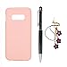 Produktbild Mlorras Hülle für Samsung Galaxy S10e 5.8 Zoll, Einfarbiger Handyhülle Case, Ultradünnen Weich Flexibel Silikon TPU Schutzhülle Bumper Anti-Kratzer Stoßfest Smartphone Abdeckung Cover Rosa