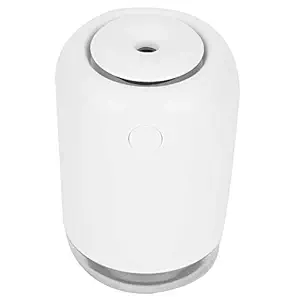 Air Diffuser, Car Humidifier, Noiseless with Fixed Car Clip Large Capacity for Baby Room Office(White)