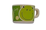 Taza de fibra de bambú para bebé, niños y niñas con diseño de rana. Artículo de mesa para...