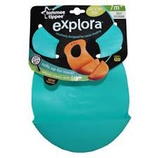 Tommee Tippee Explora Roll N Go Bib (Blue)