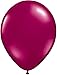 Produktbild 11 Inch (100 ct.)-Burgandy Qualatex Latex Balloons by Qualatex