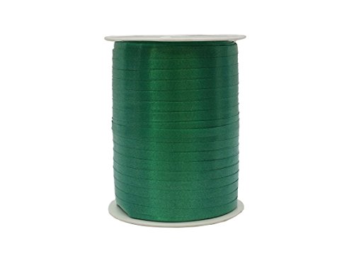 Kräuselband 4,8mm breit 500m lang Geschenkband (Grün)