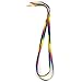 Produktbild Mmrm Rainbow Farbe Schnürsenkel Flache Schnürsenkel String für Canvas Sportfreizeitschuhe 1 Paar