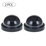 El paquete incluye: 2 x cámara de simulación de domo (negro), 4 x tornillo, las baterías NO ESTÁN INCLUIDAS. Solo se requieren 2 baterías AA de 1.5V (no incluidas).
