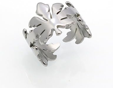MJW&amp;G Men's Women's Band Rings Statement Rings Ring Unique Design Geometric Vintage Personalized Rock Euramerican Double-layer Fashion Titanium , silver , 6