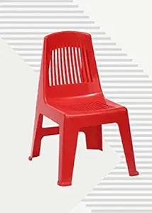 Nilkamal Strong and Durable Plastic CHR5027 Kids Study Chair - Red