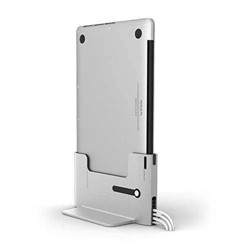 Henge Metall Dockingstation für 38,1 cm Apple MacBook Pro Retina – Grau - 3