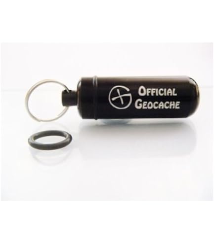 Micro Cache Geocaching Verte - Capsule Officiale Étanche 5 Cm Pour Aventures Urbaines