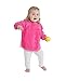 Mum2Mum 6-18 Months Sleeved Wonder Bib Multipack in Cerise/Teal